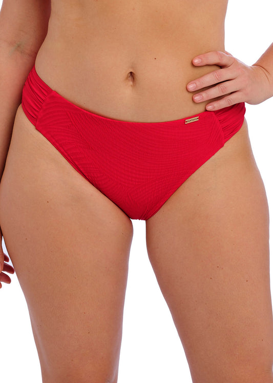 FS6358 Radiant Red - Ottawa Mid Rise Bikini Brief