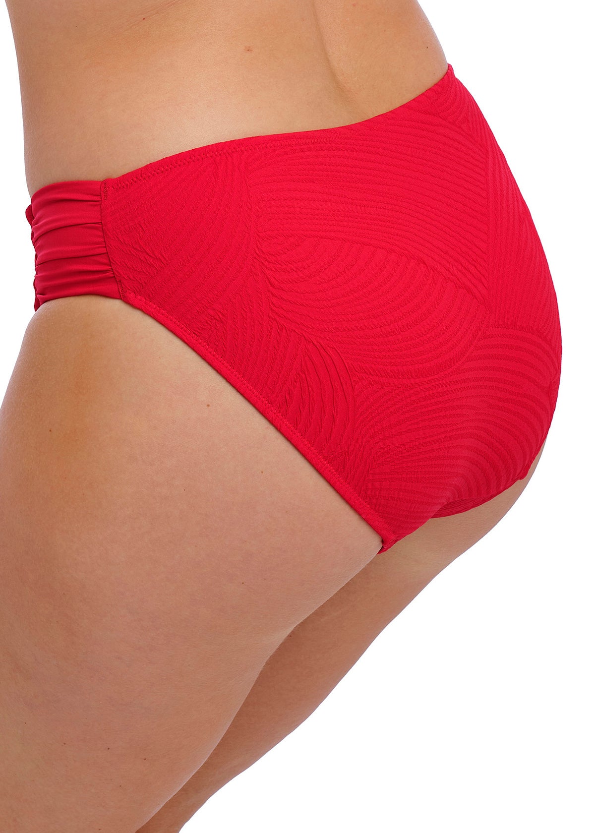 FS6358 Radiant Red - Ottawa Mid Rise Bikini Brief