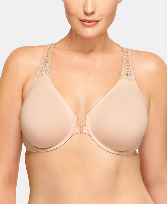 851311 Sand - Soft Embrace Front Close Racerback Bra