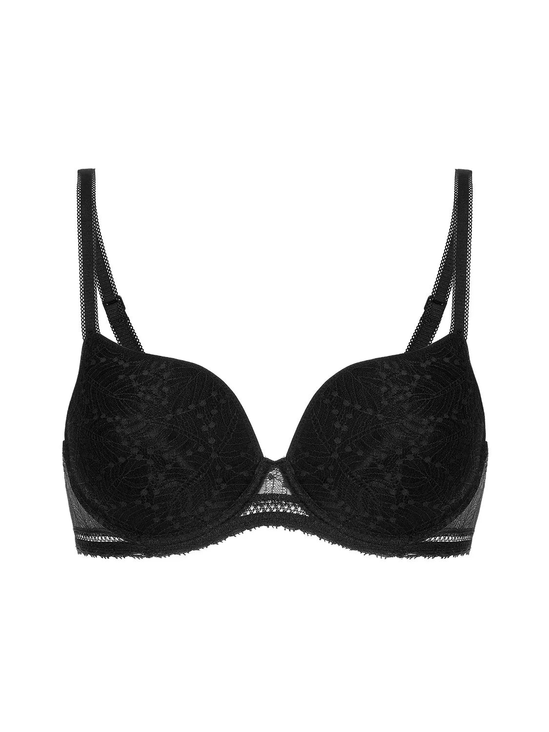 12S316 Black - Comete 3D Plunge Bra