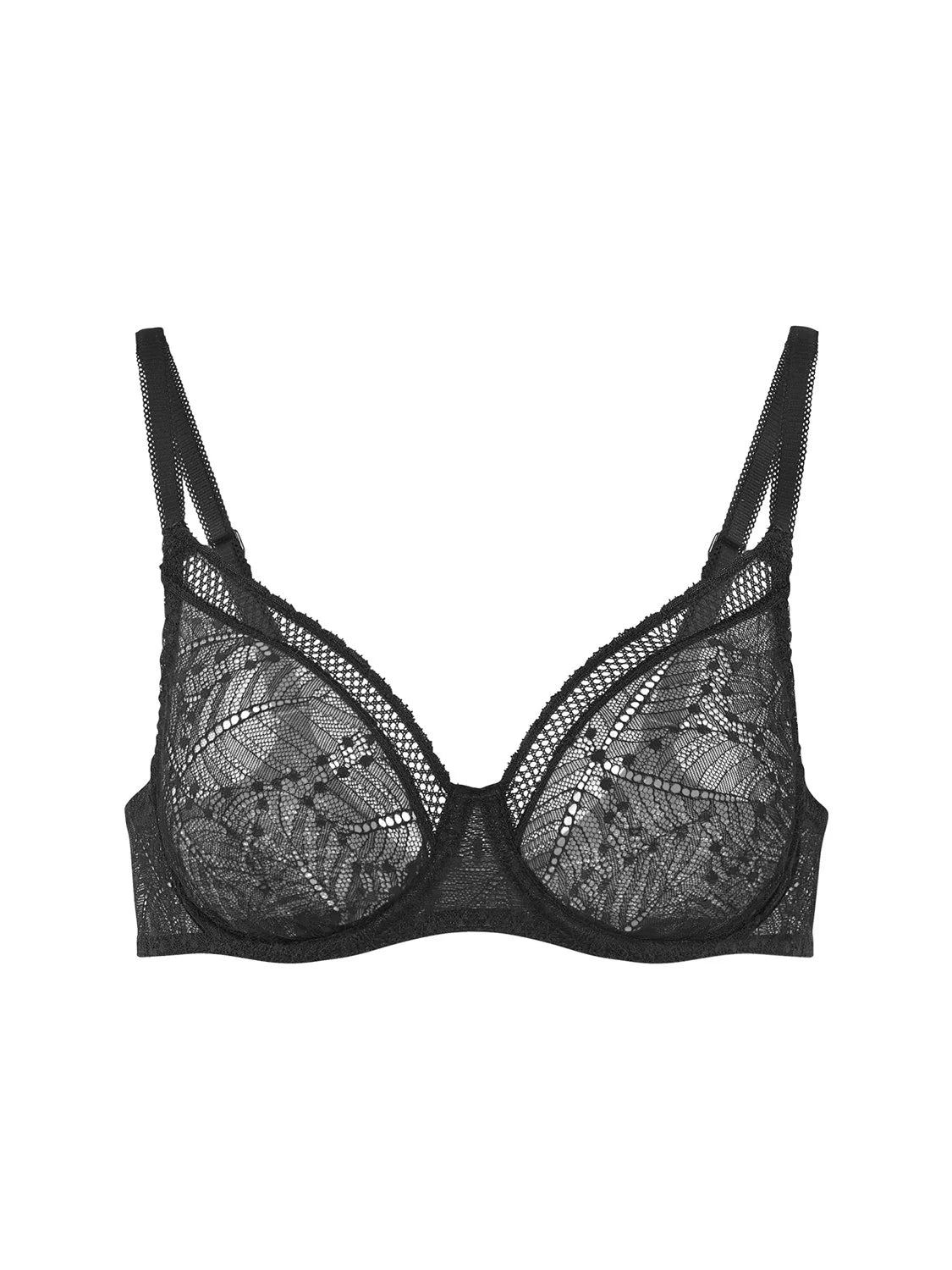12S324 Black - Comete Full Cup Bra