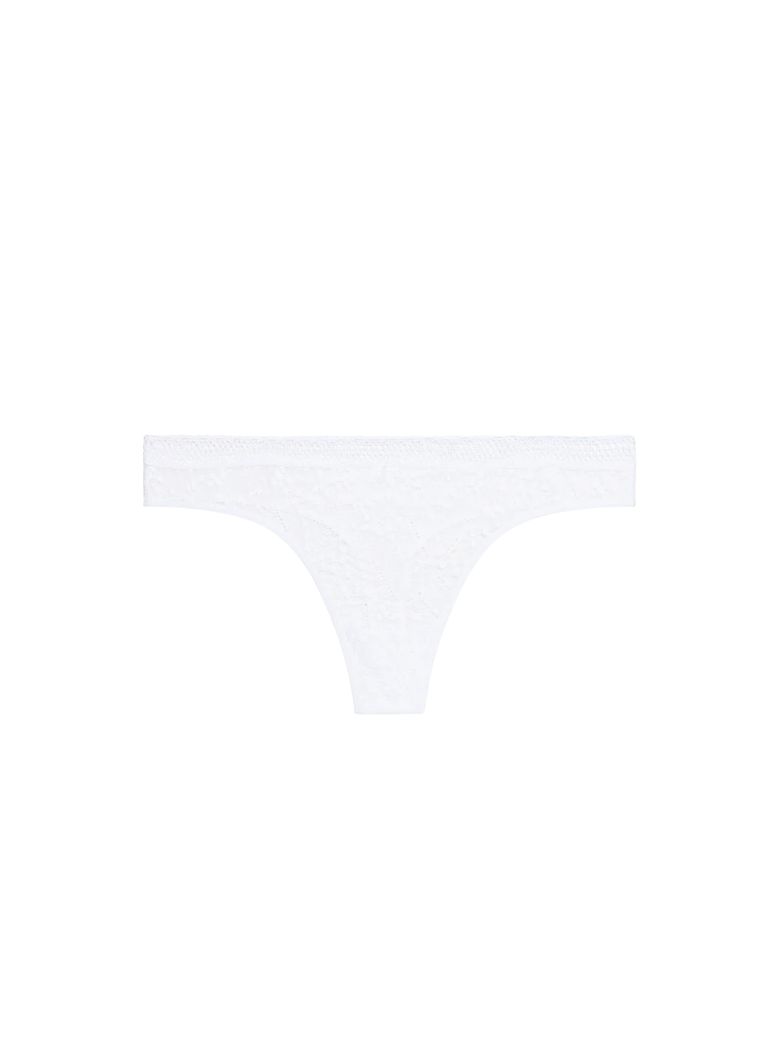 12S710 White - Comete Tanga Panty