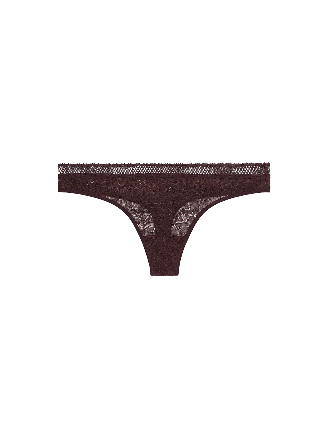 12S710 Dark Brown - Comete Tanga Panty