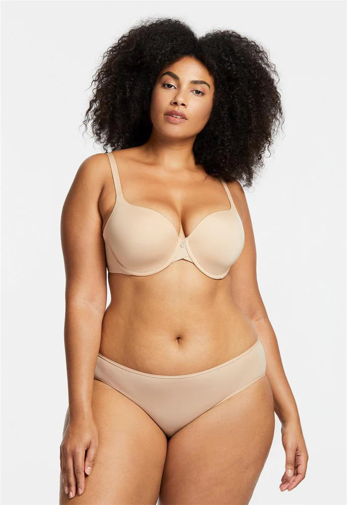9310 Sand - Pure Demi Cup T-Shirt Bra