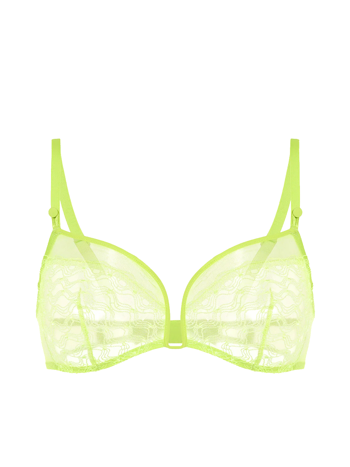 1D5250 Lime - Rose Bralette