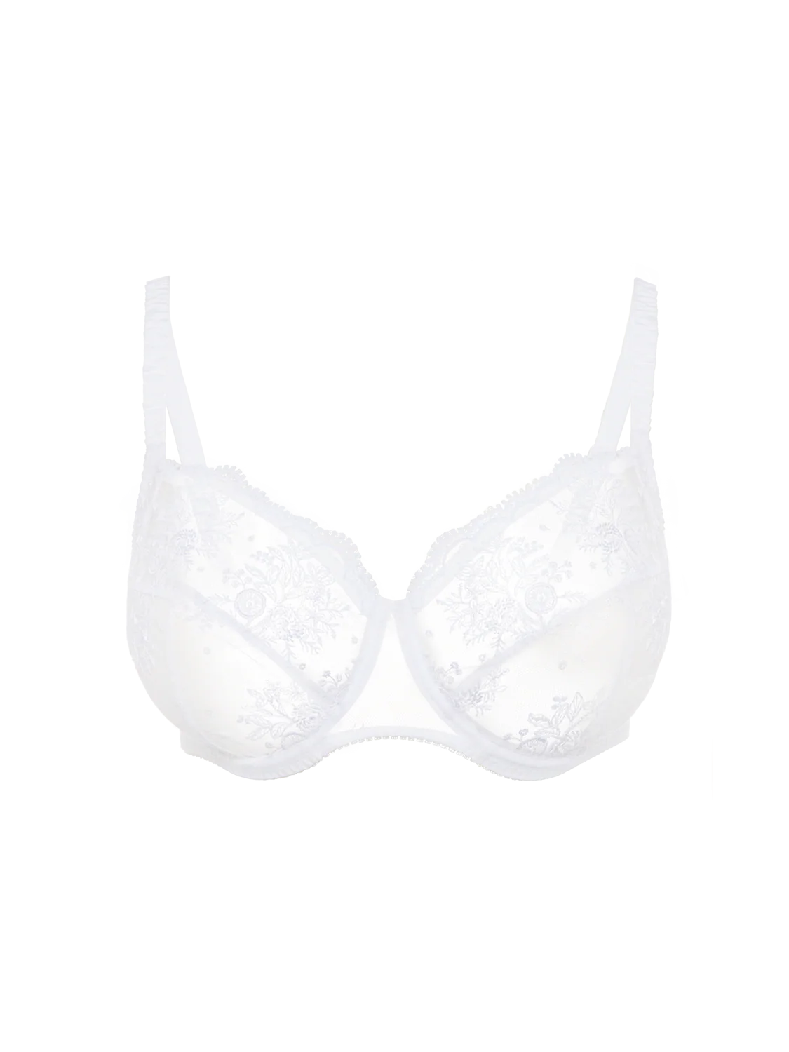 1E2320 White - Intrigue Full Cup Bra