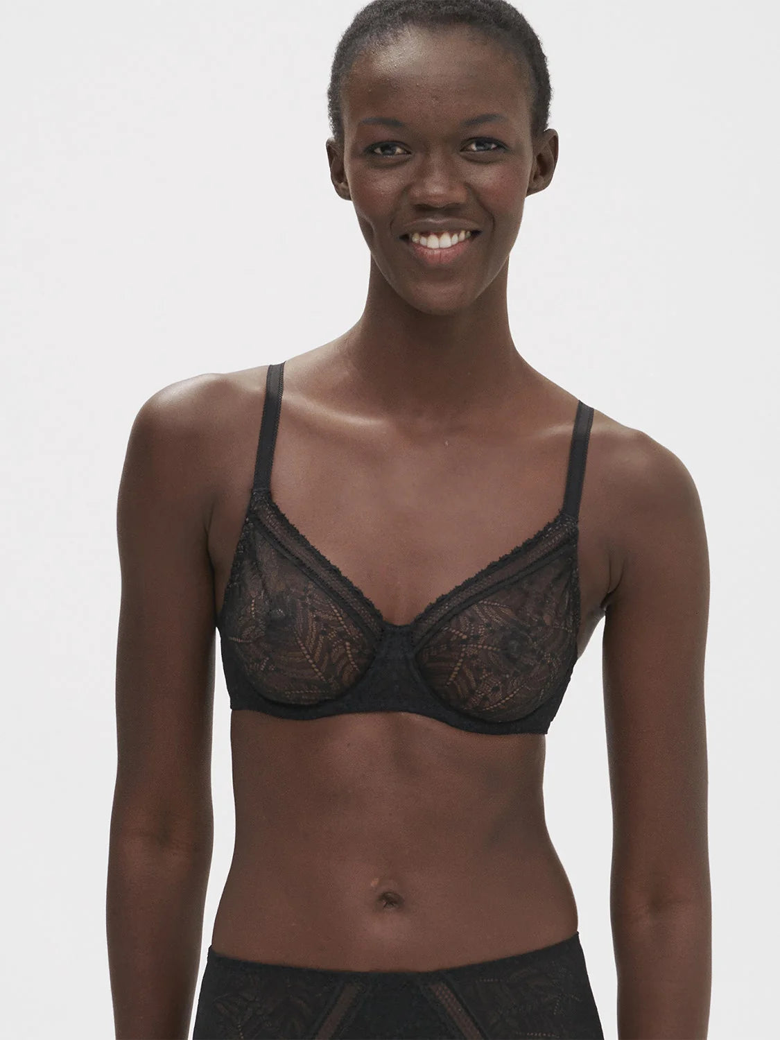 12S324 Black - Comete Full Cup Bra