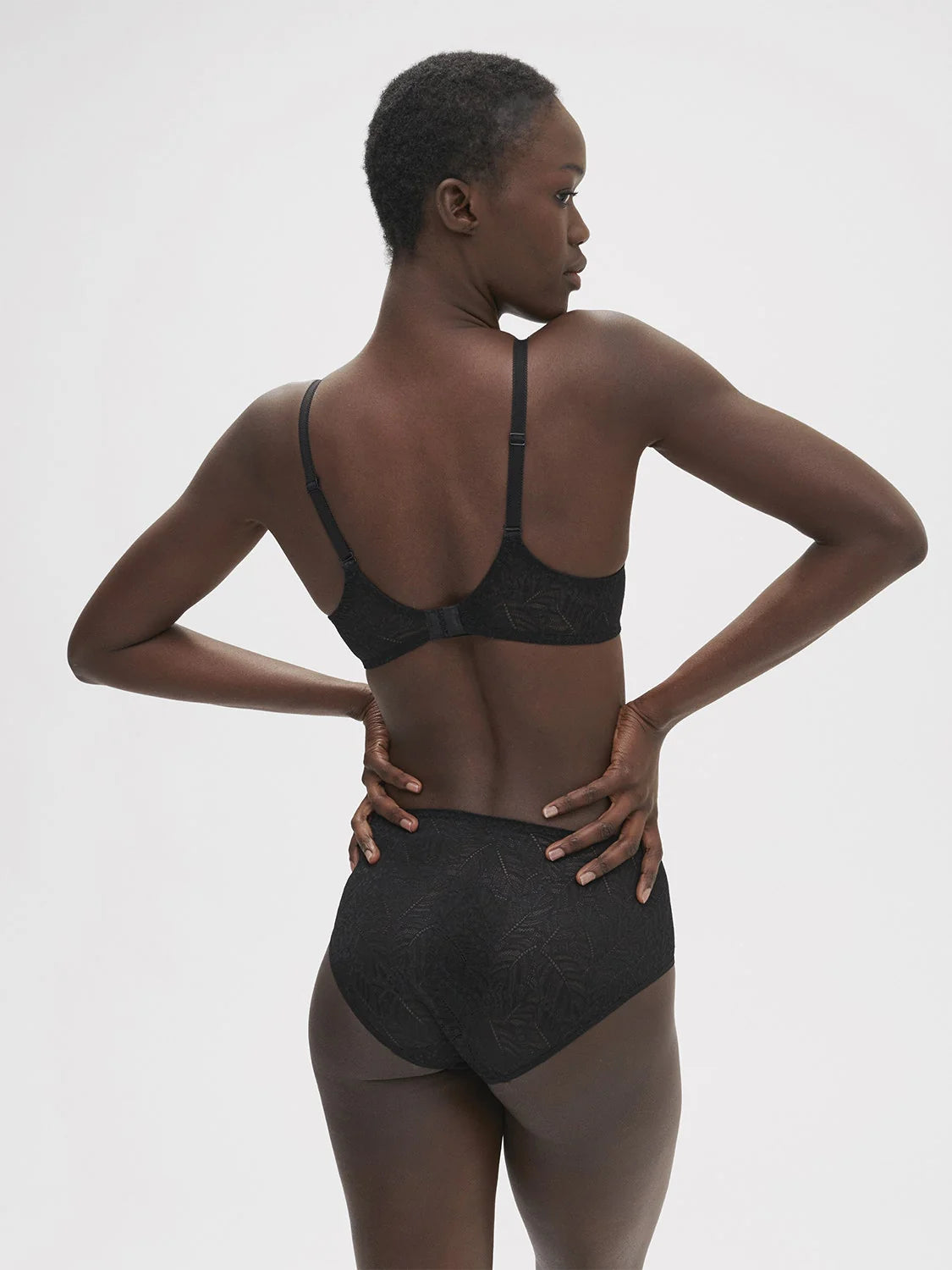 12S770 Black - Comete High Waist Brief
