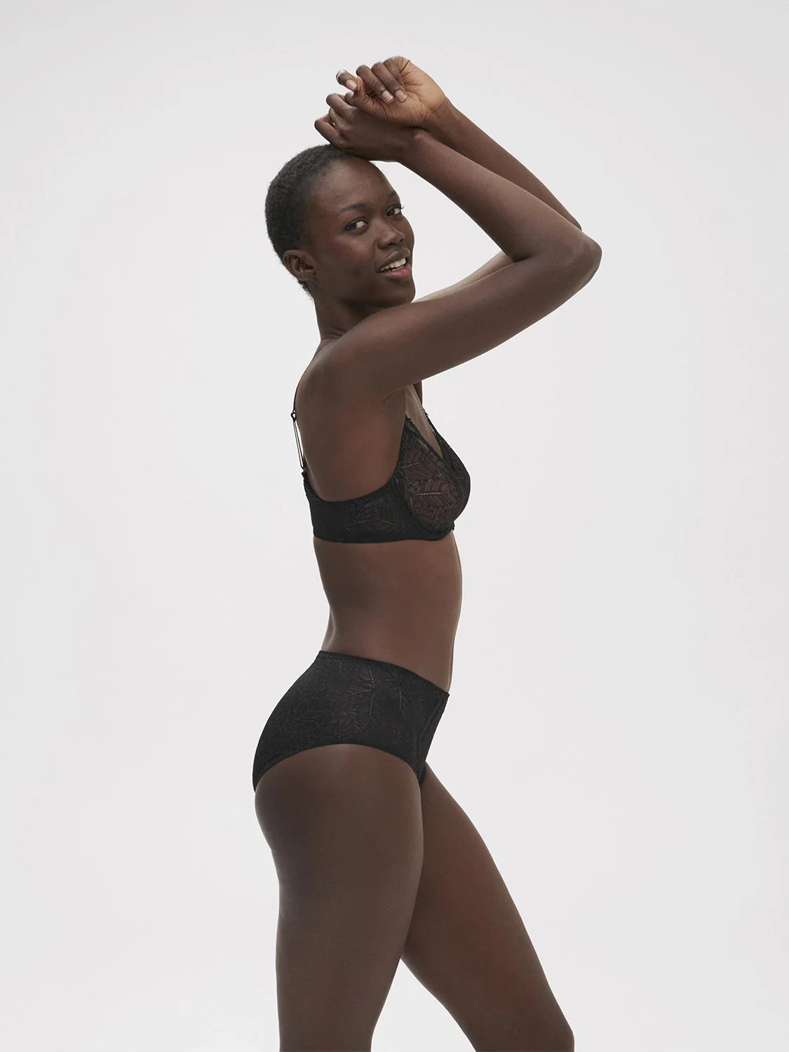 12S770 Black - Comete High Waist Brief