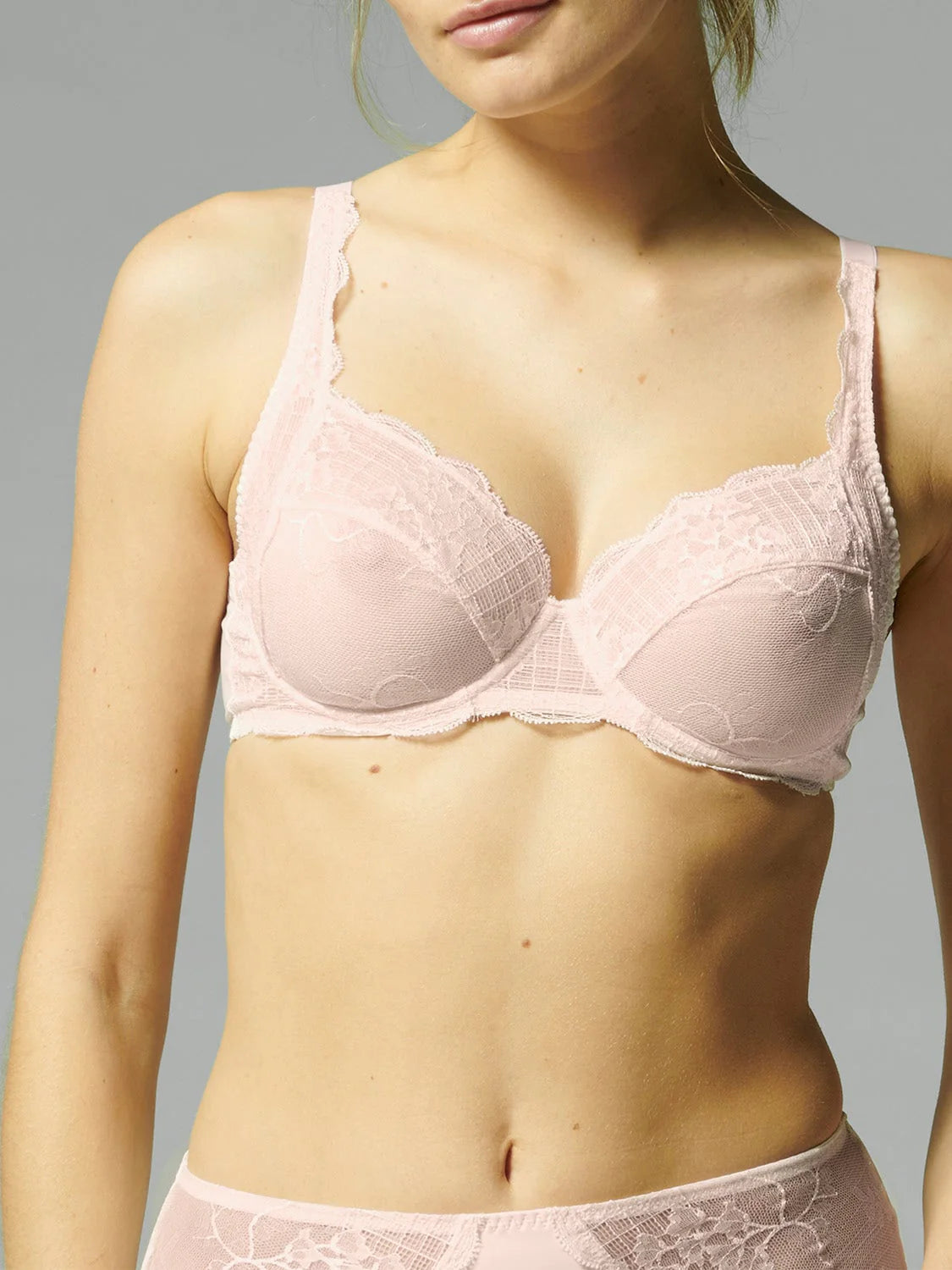 12Z313 Sakura Pink - Reve Full Cup Bra