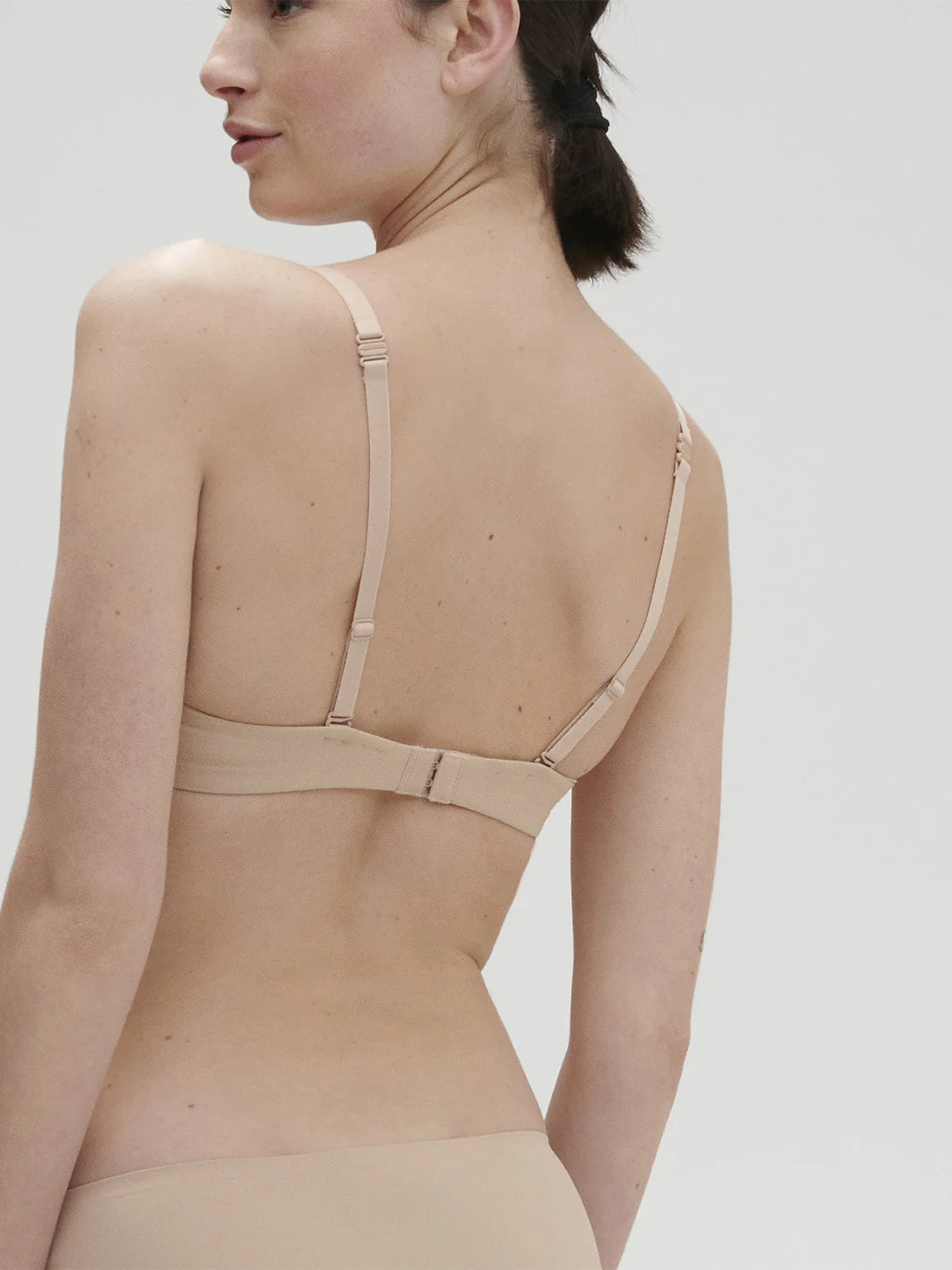 13V363 Peau Rose - Essentiel Contour Plunge Bra