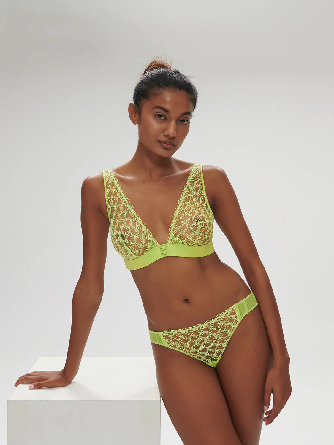 1D5720 Lime - Rose Bikini