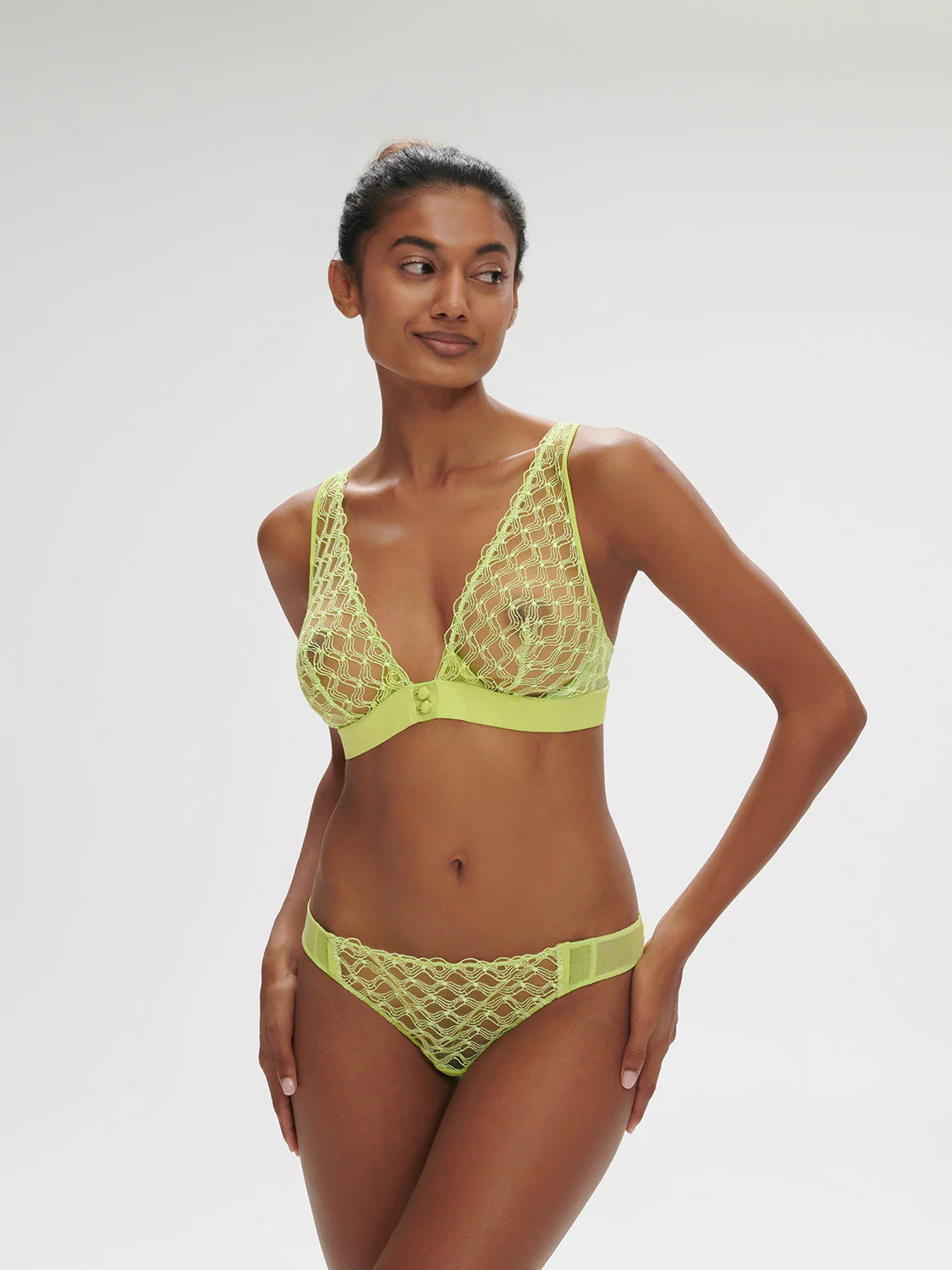 1D5720 Lime - Rose Bikini