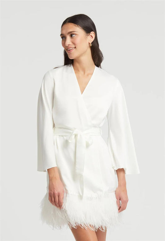 394 Ivory - Swan Cover Up