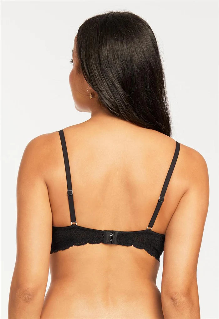 9312 Black - Flirt Demi Lace Bra