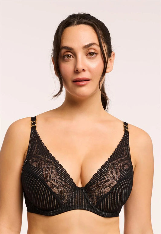 9592 Black/Sand - Temptation Full Cup Mystique Bra