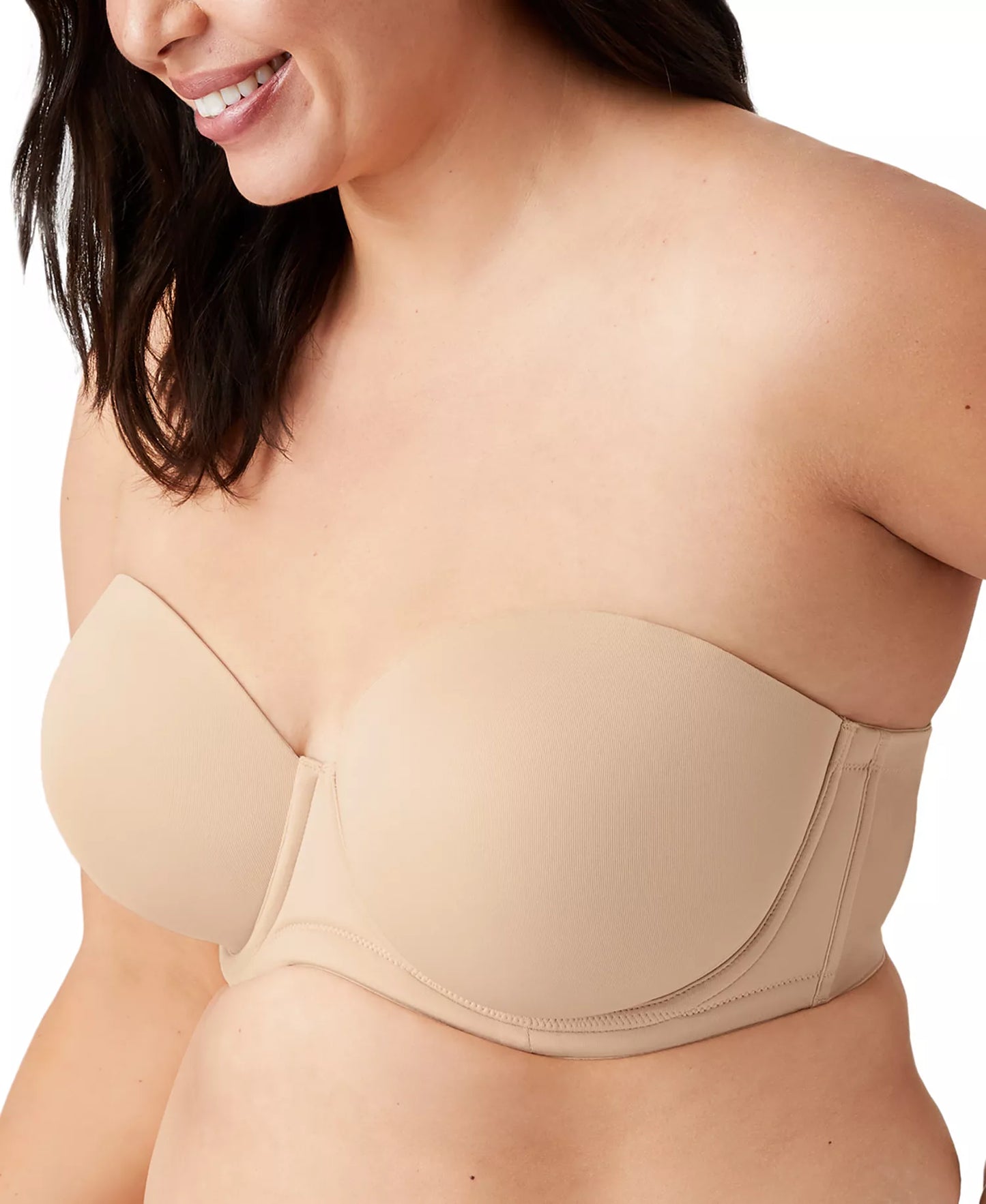 854119 Sand - Red Carpet Strapless Underwire Bra