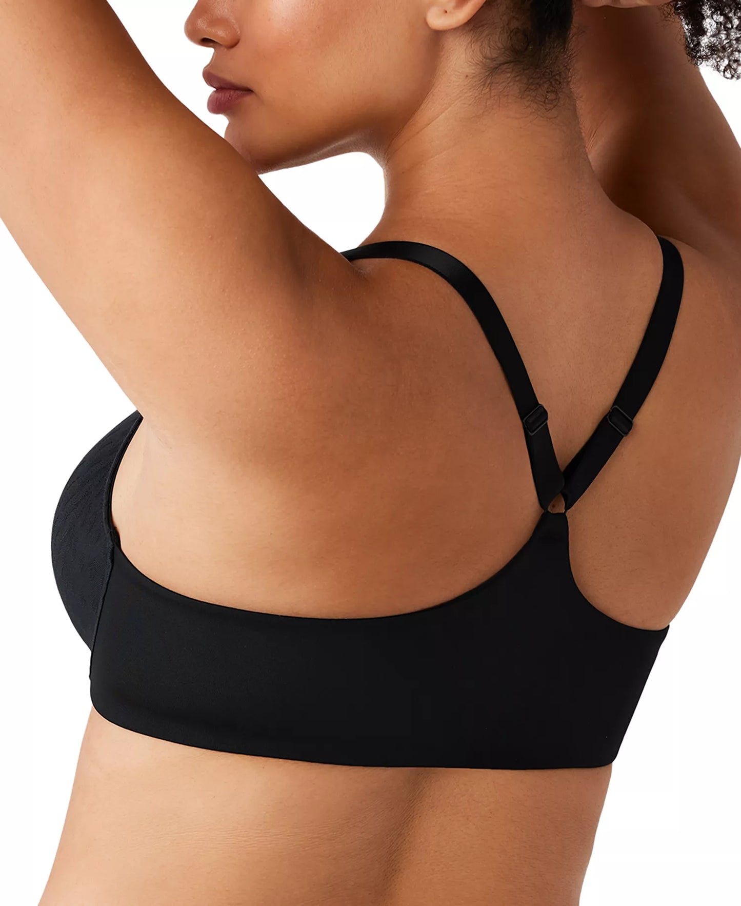 855436 Black - Elevated Allure front closure UW