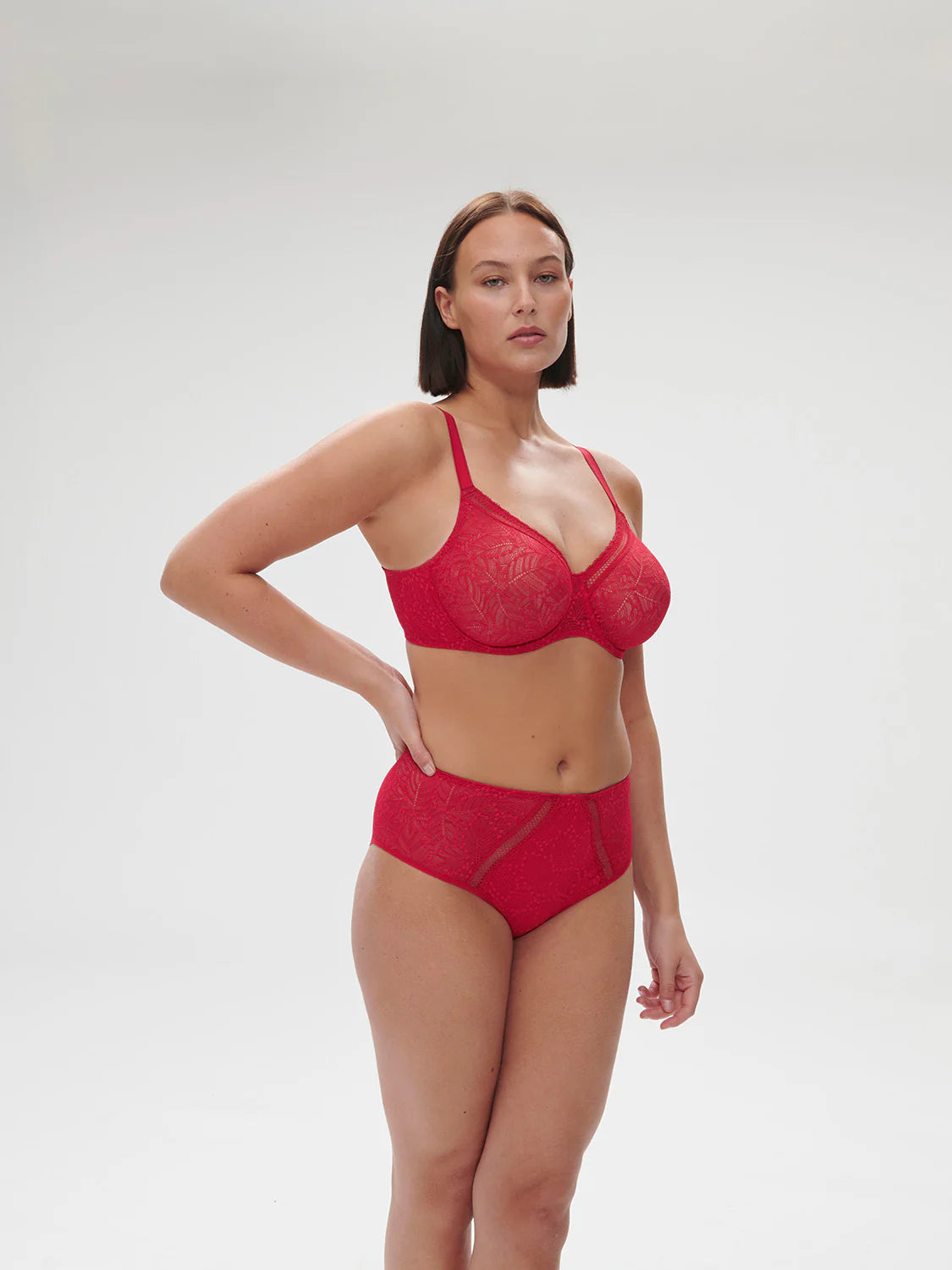 12S324 Ruby Pink - Comete Full Cup Bra