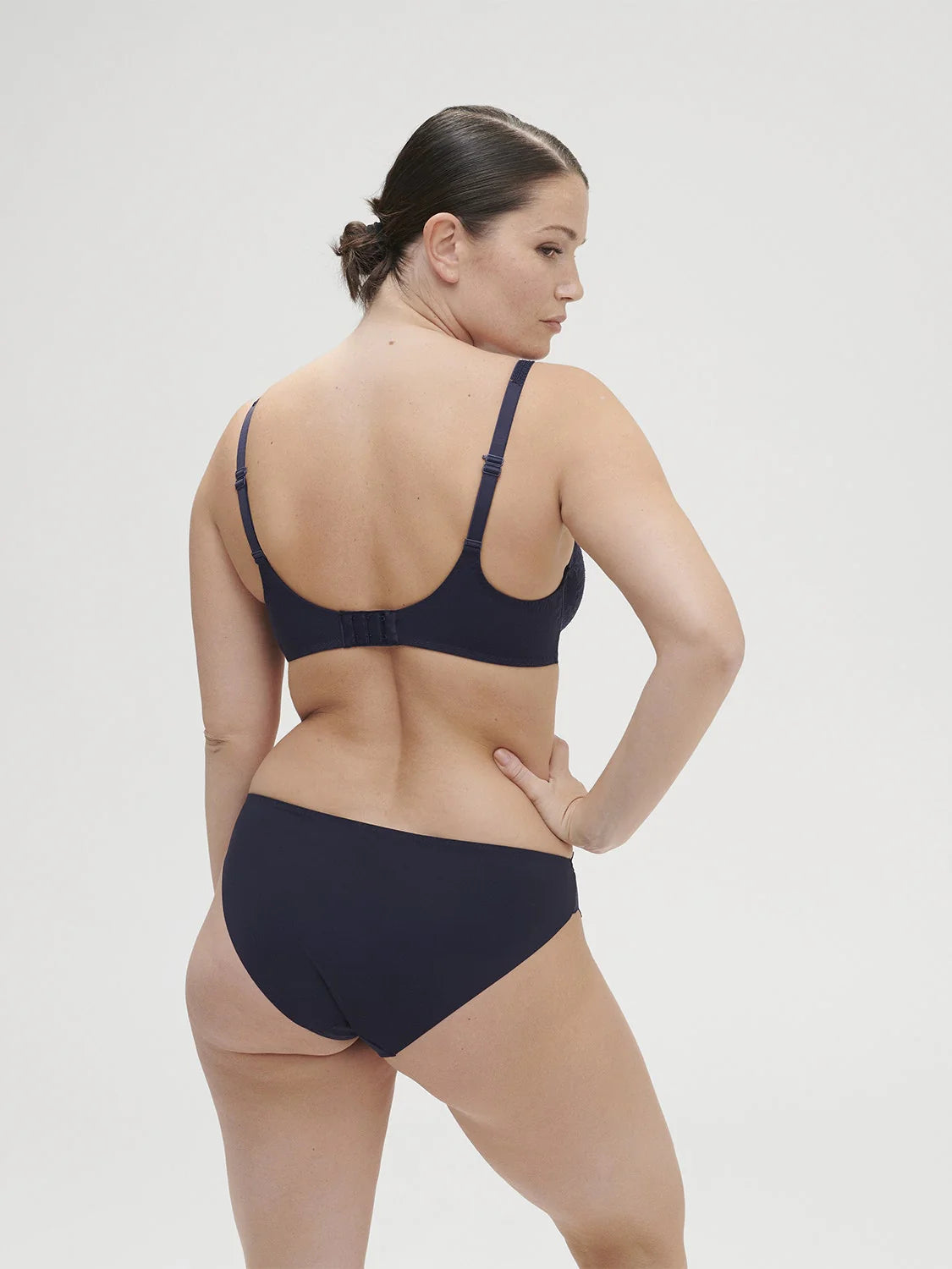 12Z316 Bleu Cosmic - Reve 3D Plunge Bra