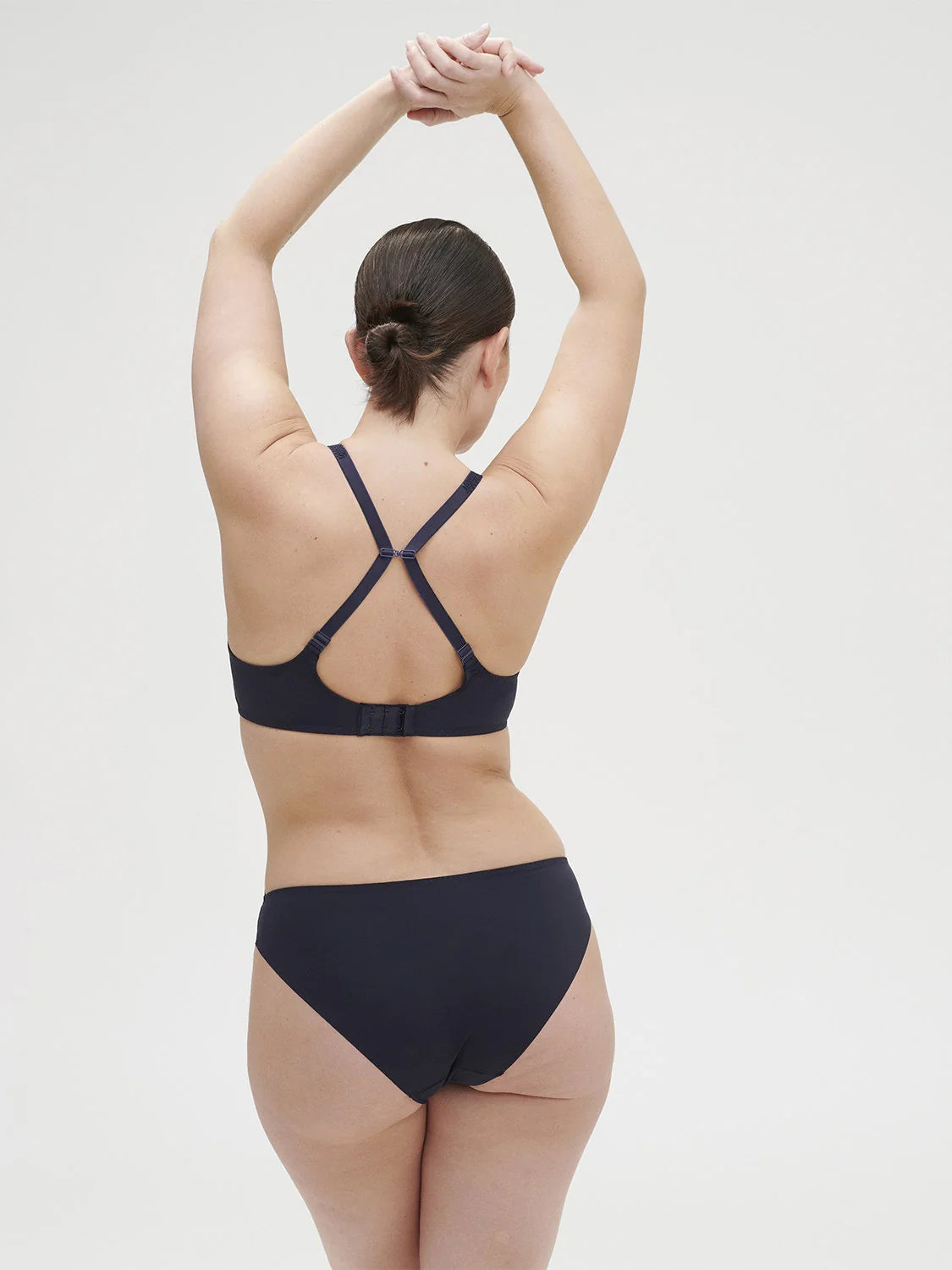 12Z316 Bleu Cosmic - Reve 3D Plunge Bra