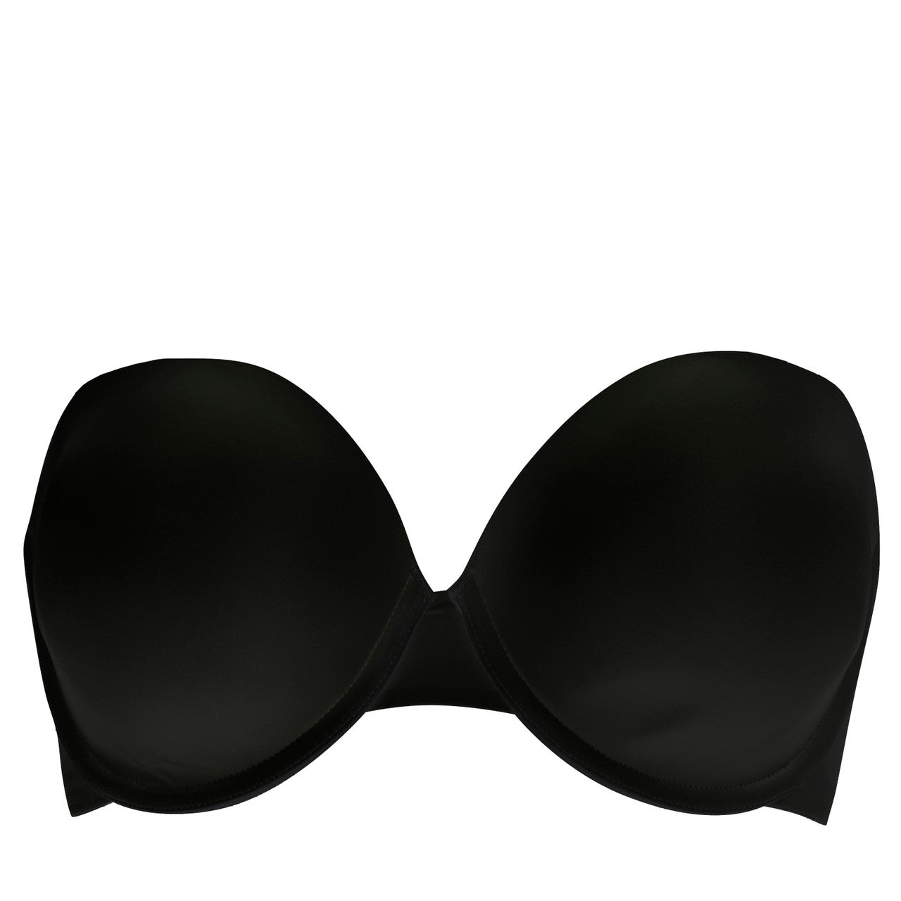 7320 Black - Porcelain Elan Molded Strapless Bra