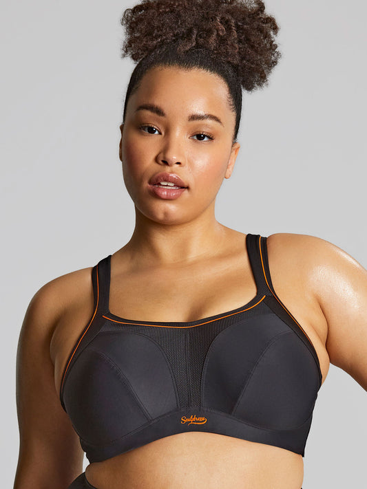 9441  Black - Activate Non Padded Sports Bra