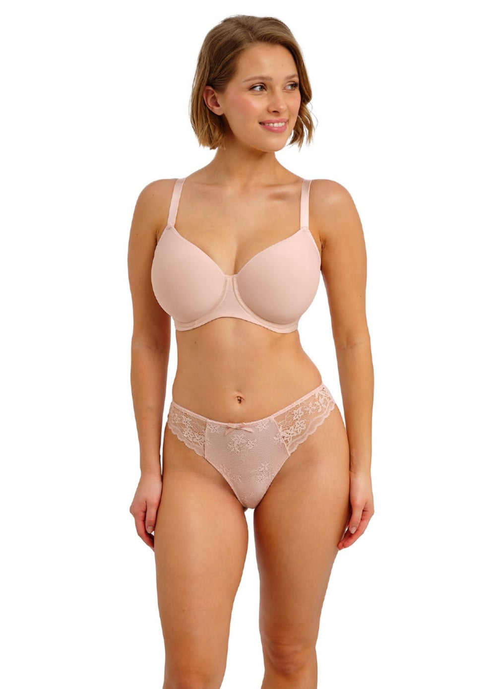 AA404432 Cameo - Essentially Smooth UW Molded Balcony T-shirt Bra