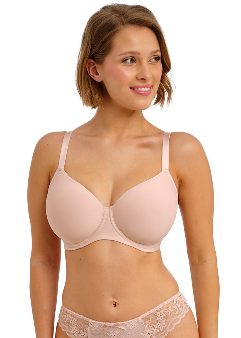 AA404432 Cameo - Essentially Smooth UW Molded Balcony T-shirt Bra