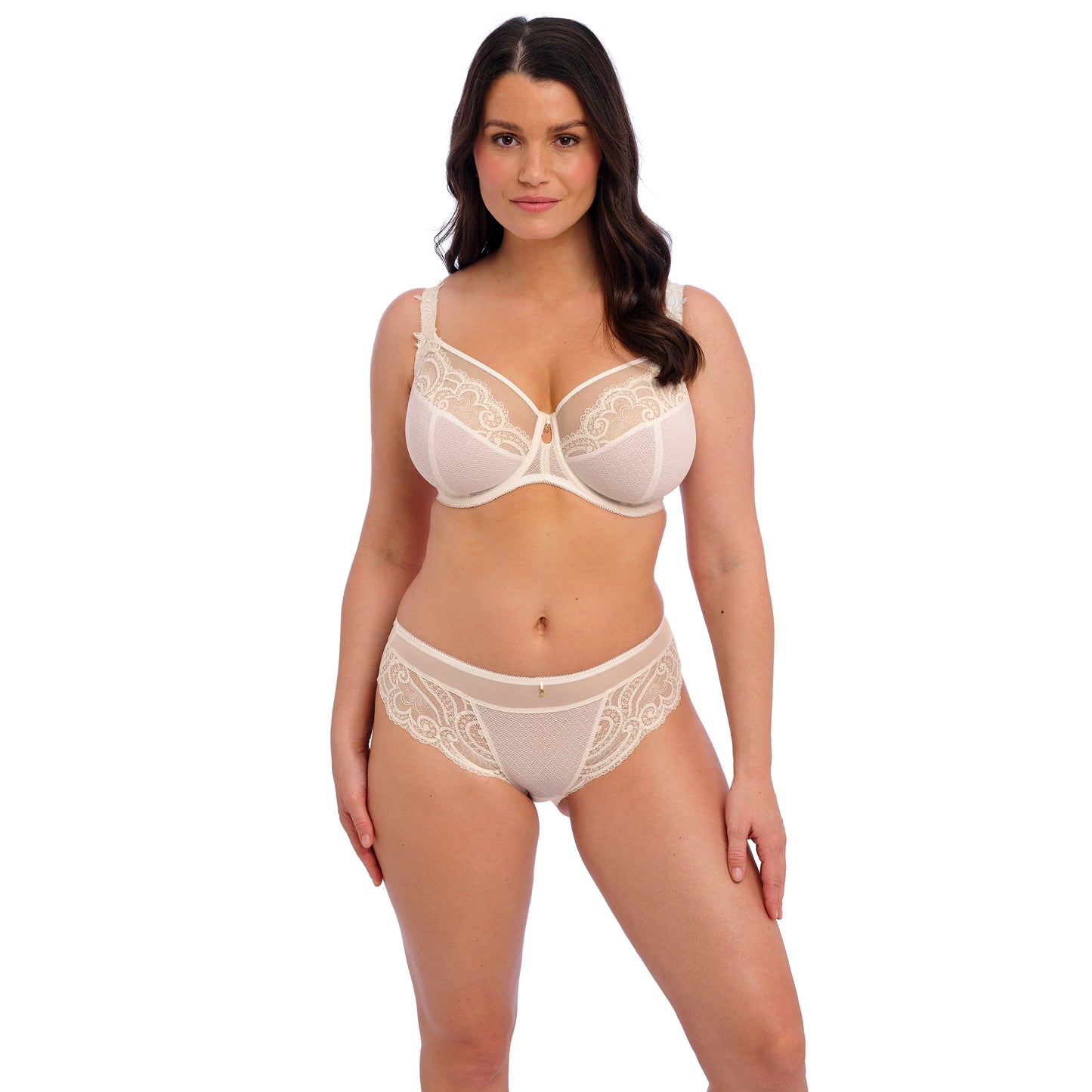 FL103101 Cream Pink - Cerys UW Side Support Bra