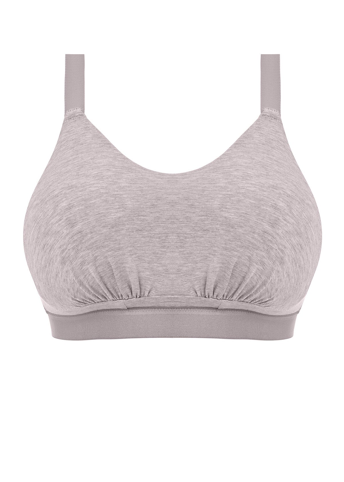 EL301417 Grey Marl - Elomi Downtime Non Wired Bralette