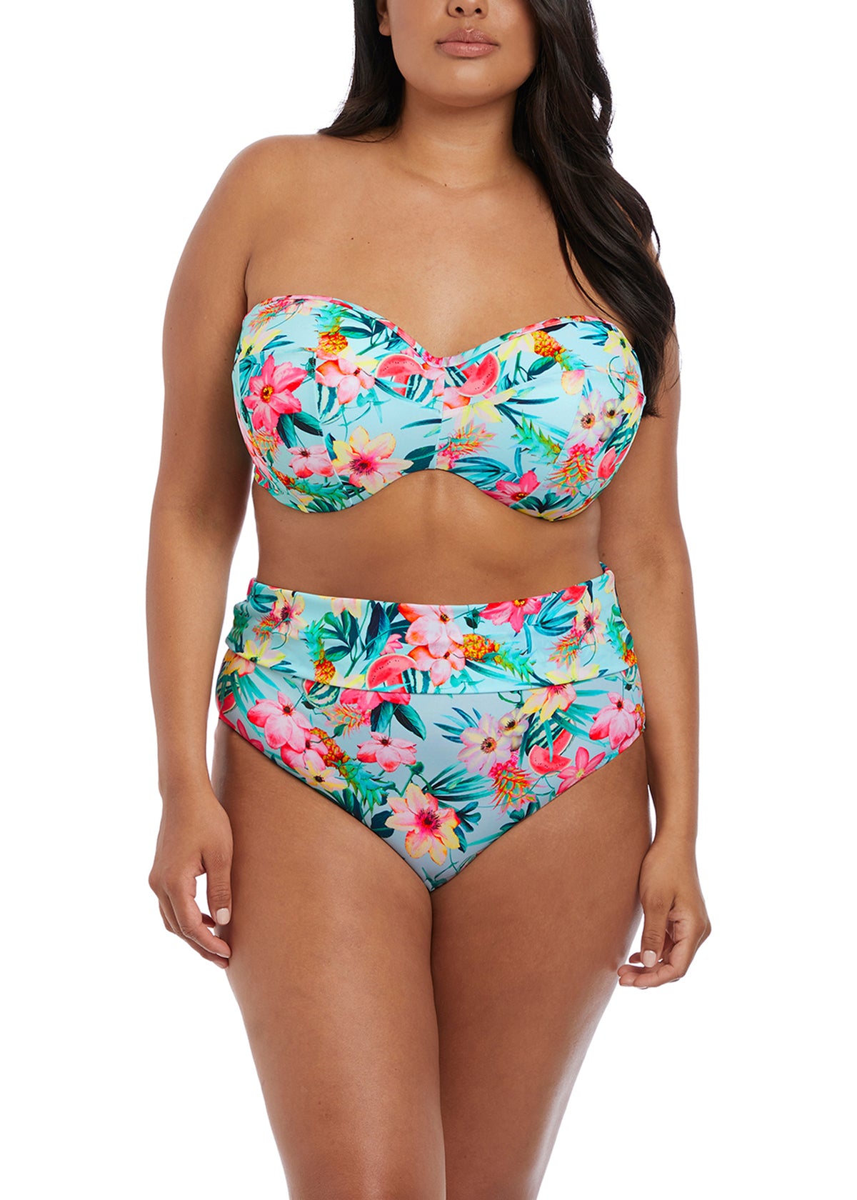 ES7154 Aqua - Aloha Fold Swim Brief