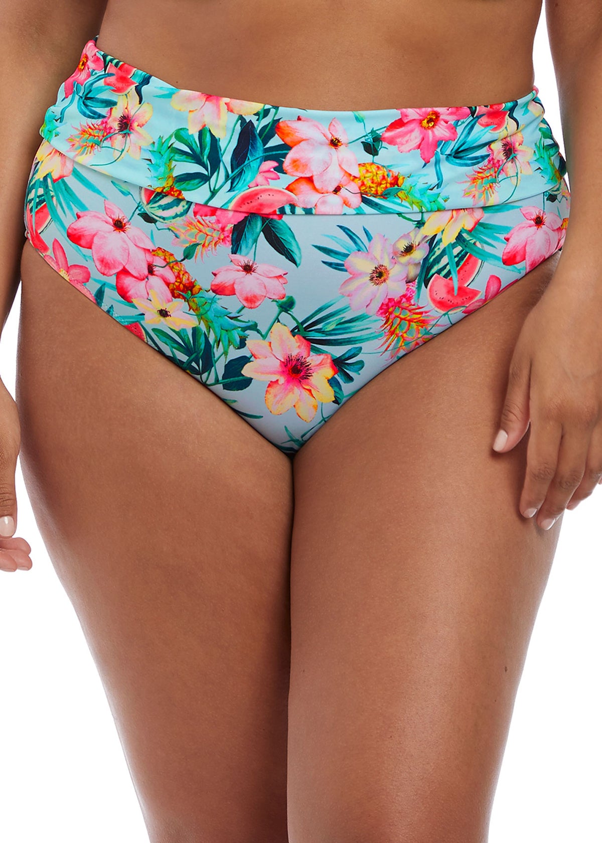 ES7154 Aqua - Aloha Fold Swim Brief