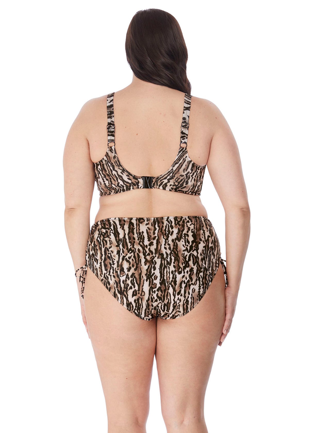 ES7203 Black - Fierce UW Plunge Bikini Top