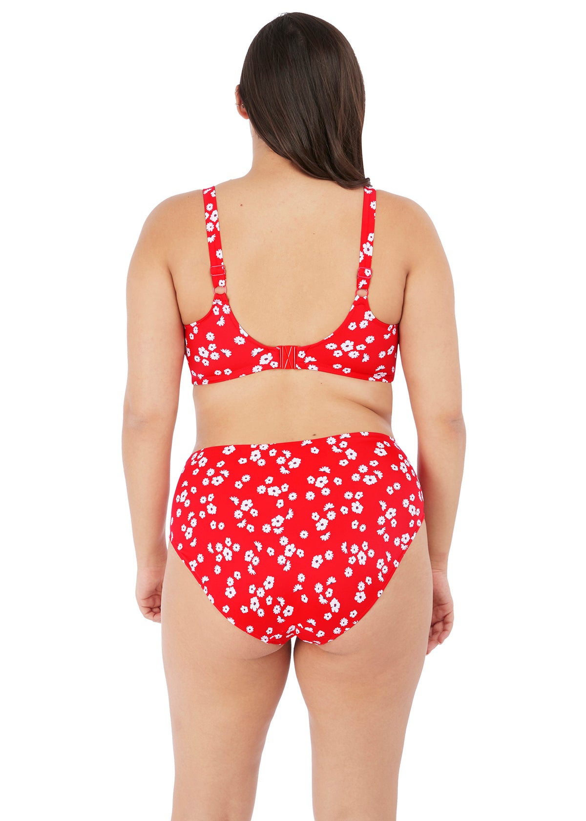 ES7275 Red Floral - Plain Sailing Swim Brief