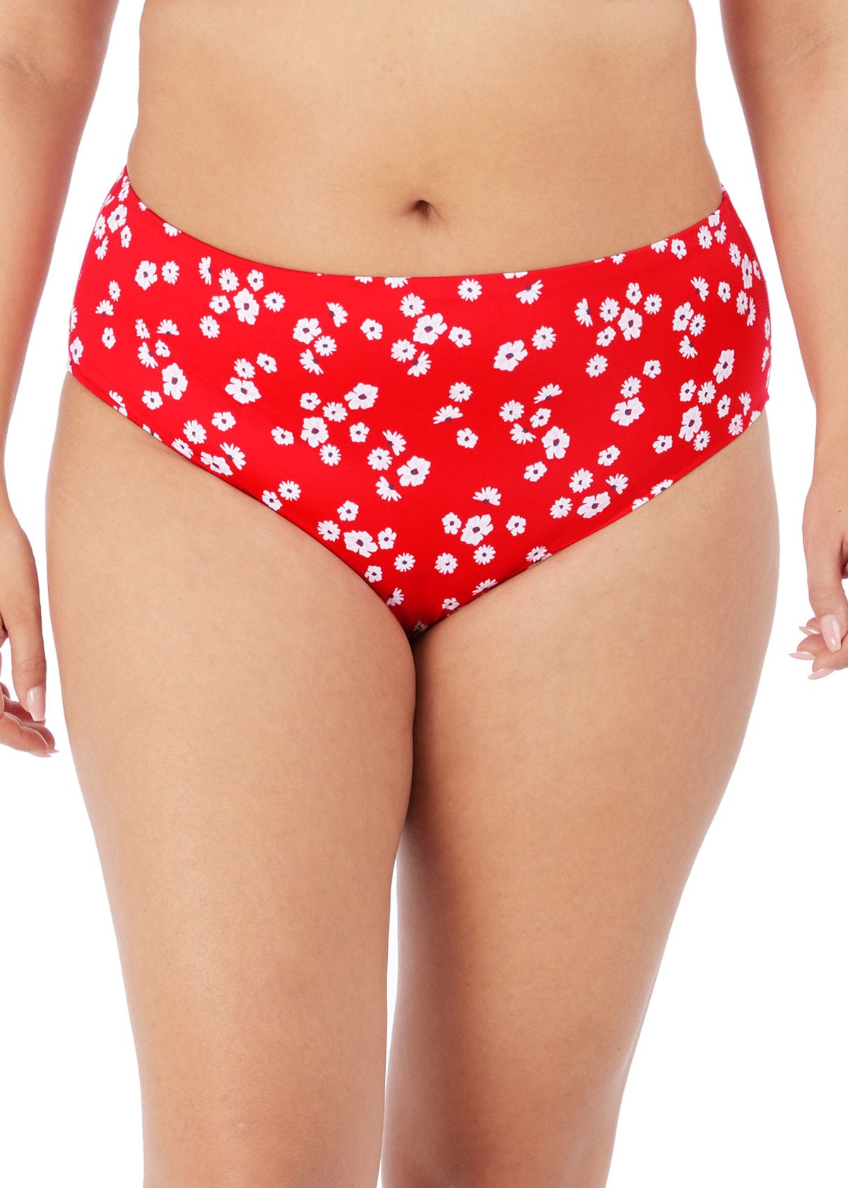 ES7275 Red Floral - Plain Sailing Swim Brief