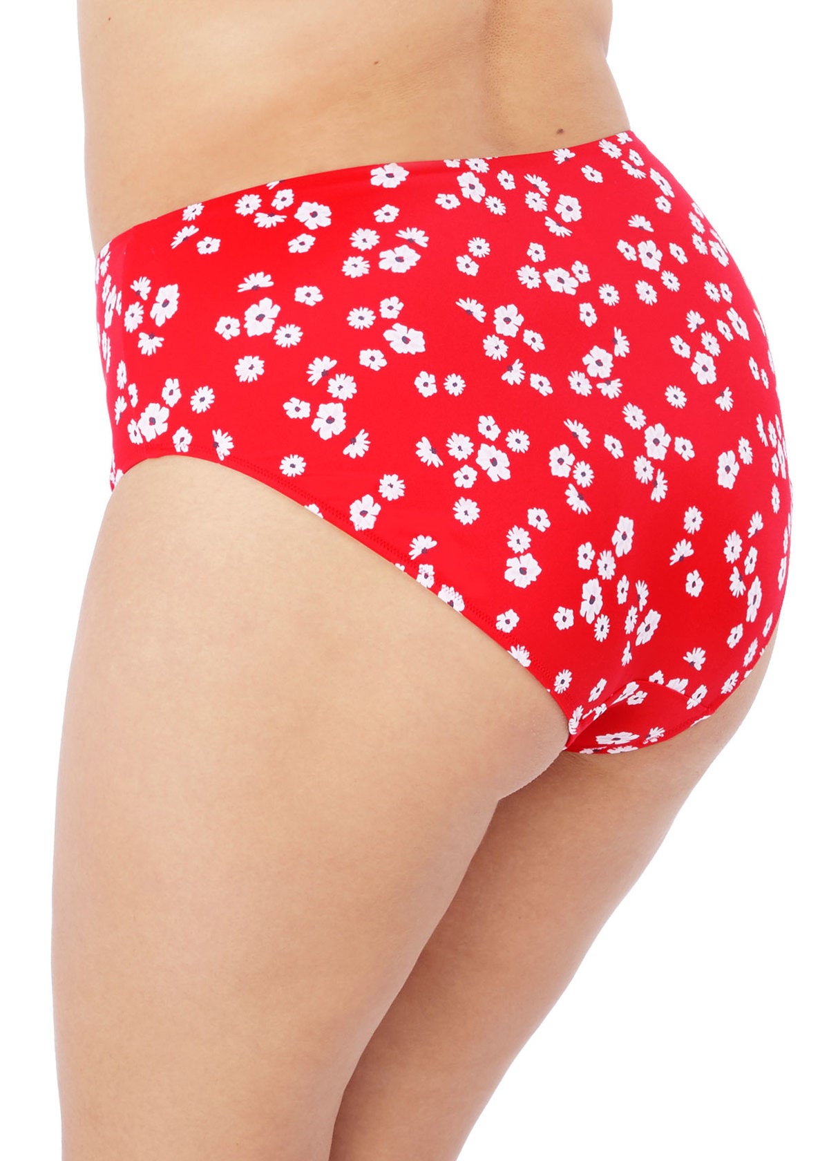 ES7275 Red Floral - Plain Sailing Swim Brief