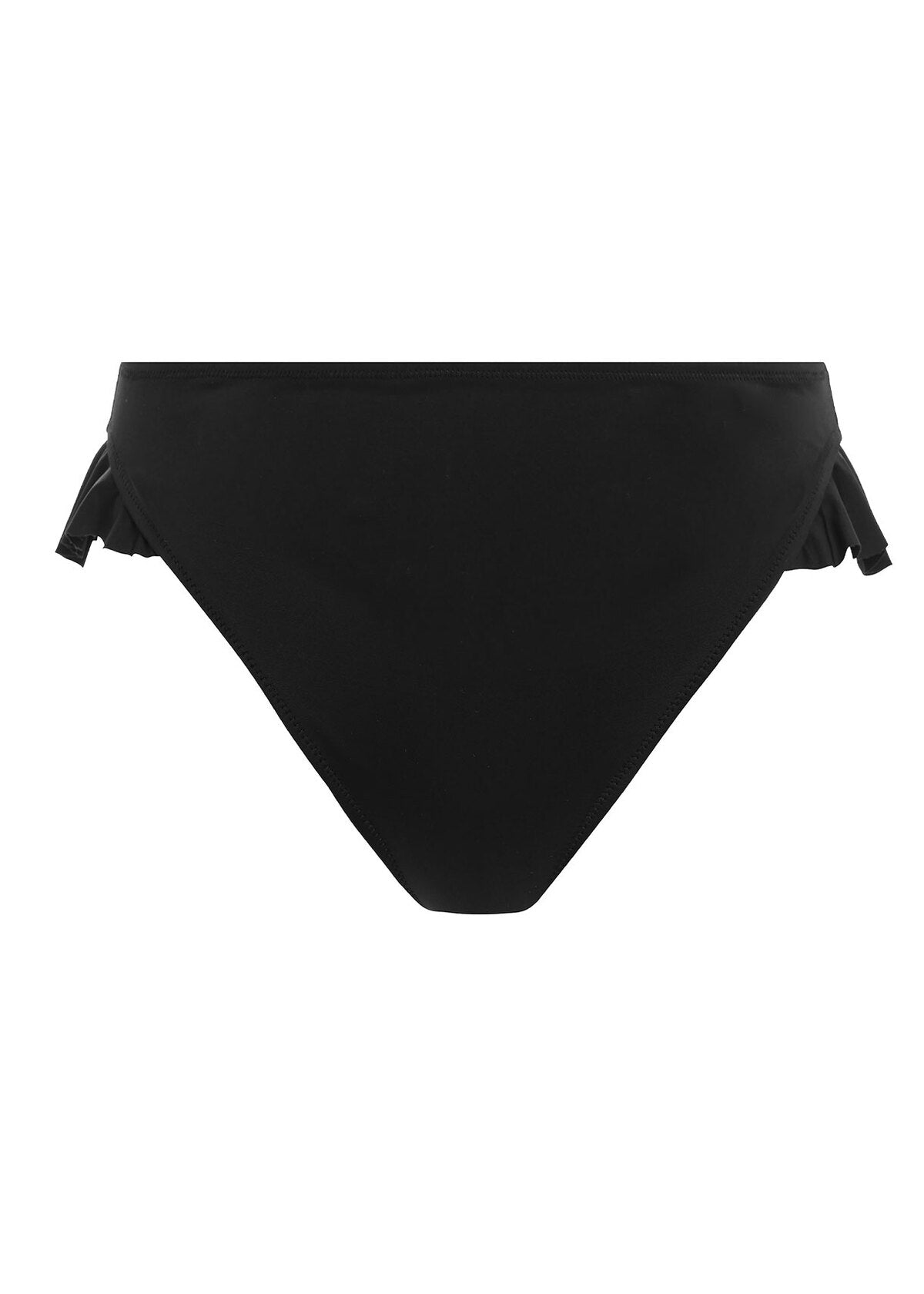 ES7288 Black - Plain Sailing High Leg Swim Brief