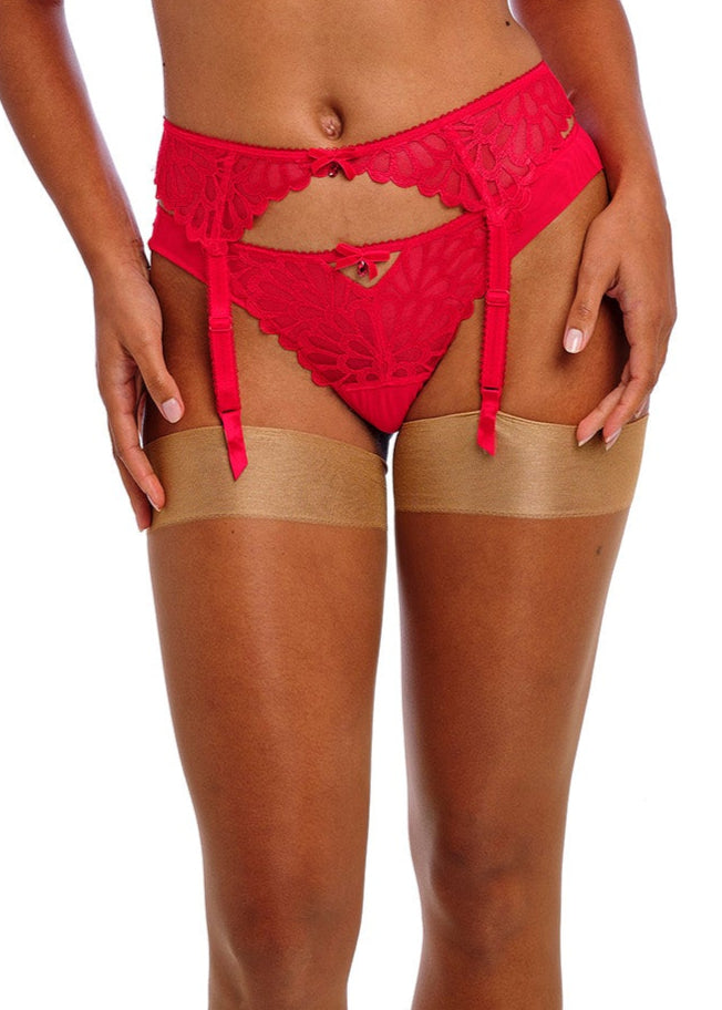 AA401091 Bombshell Chilli Red - Loveland Suspender