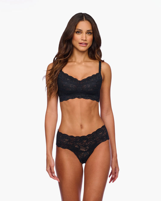 NEVER0343 Black - Never Say Never Comfie Thong