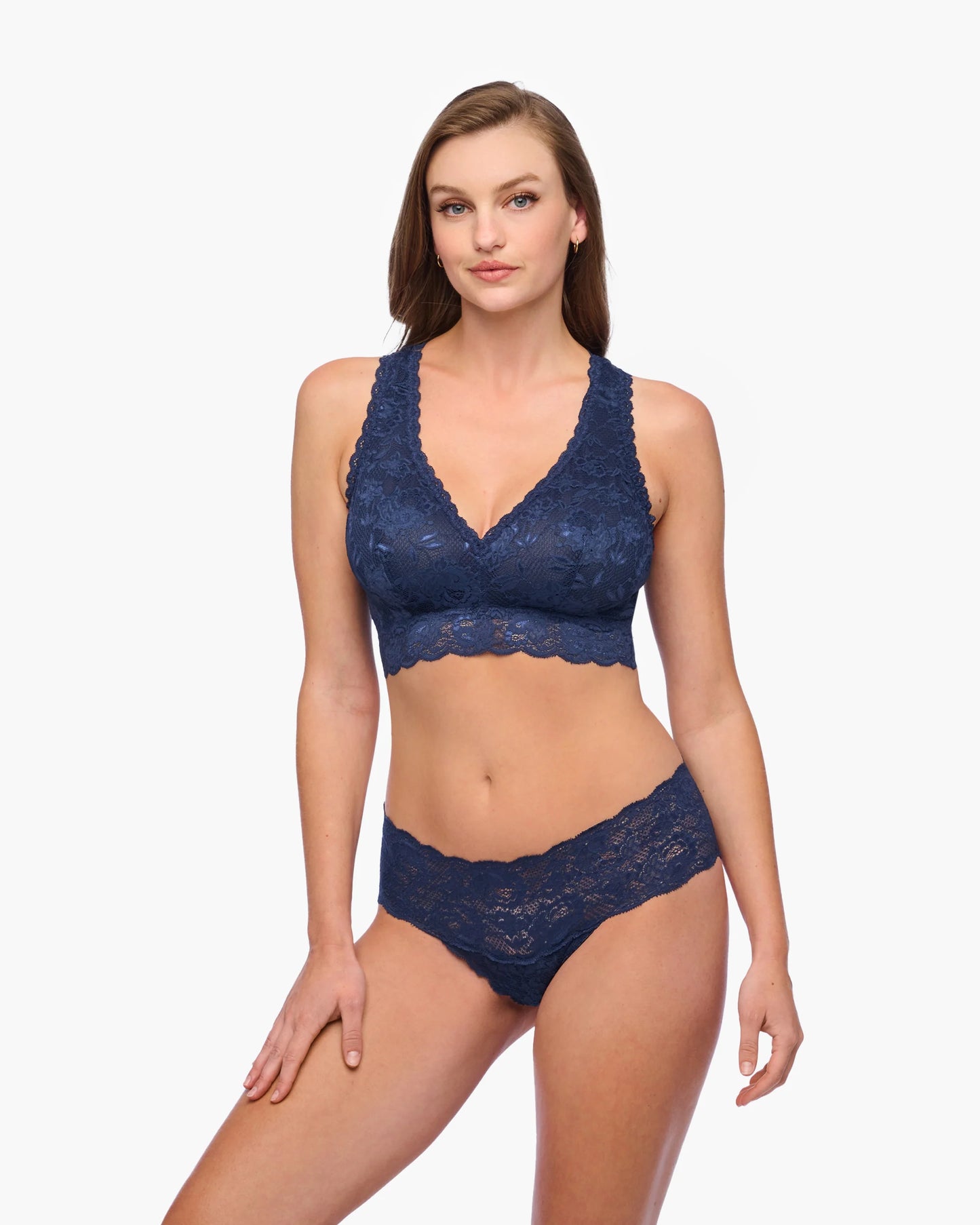 NEVER07ZL Navy Blue - Never Say Never Hottie Low Rise Boyshort