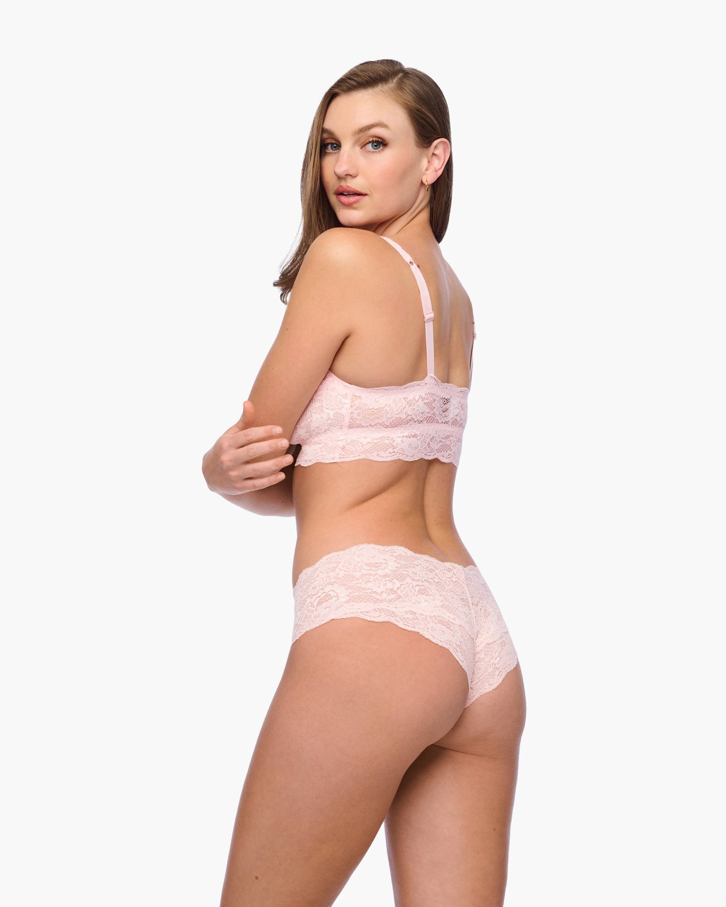 NEVER07ZL Pink Lilly - Never Say Never Hottie Low Rise Boyshort