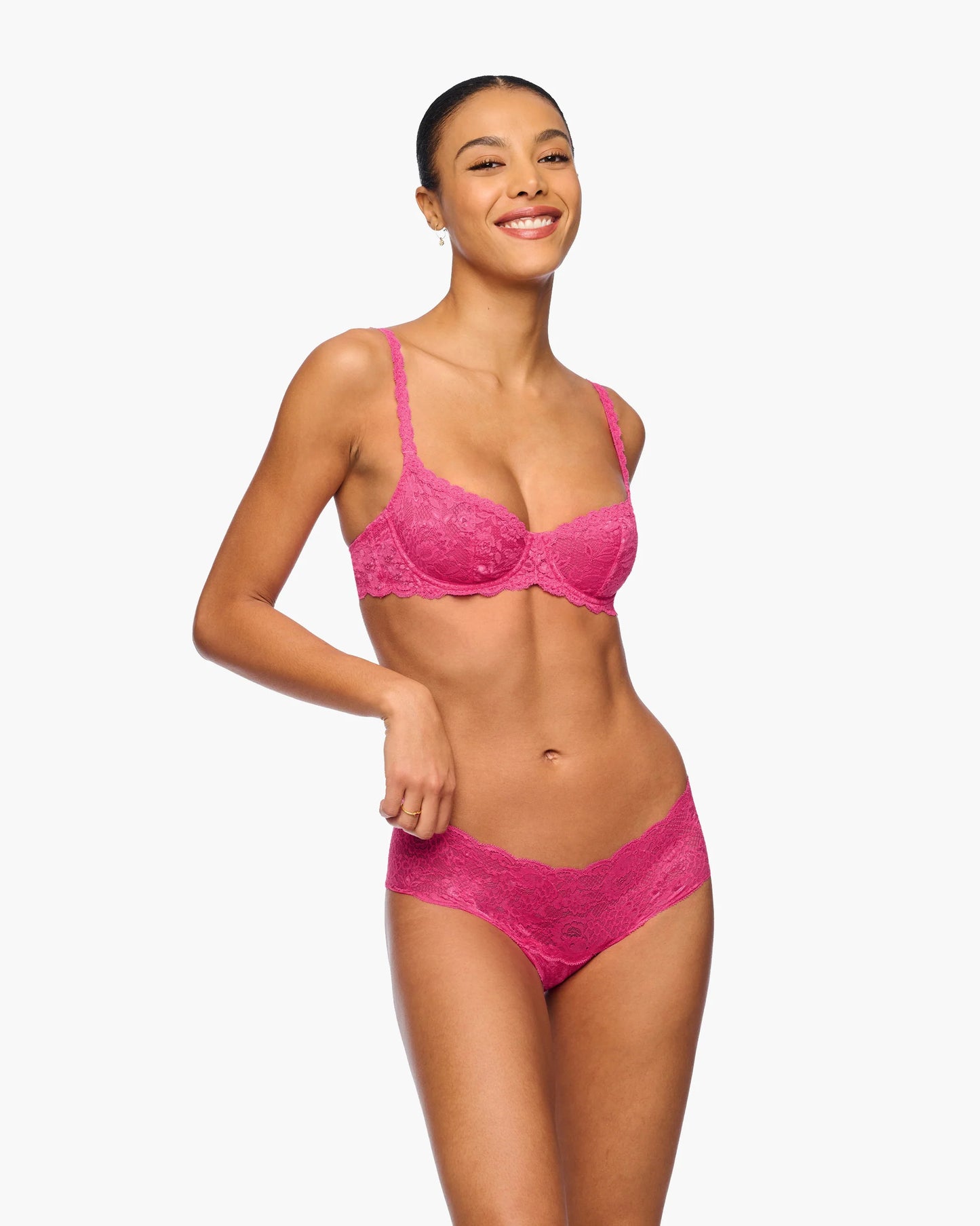 NEVER07ZL Rosa Caldo - Never Say Never Hottie Low Rise Boyshort