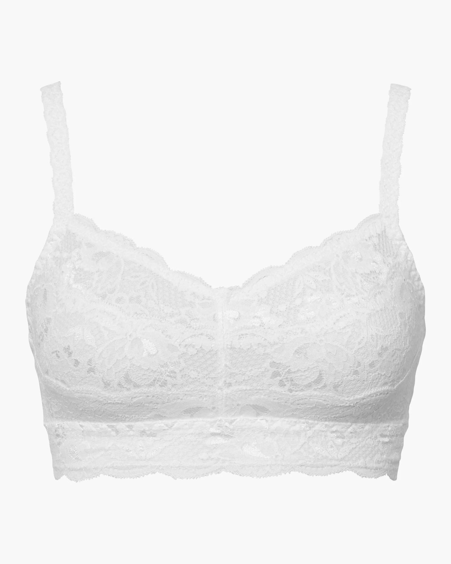 NEVER1310 White - Never Say Never Curvy Sweetie Bralette