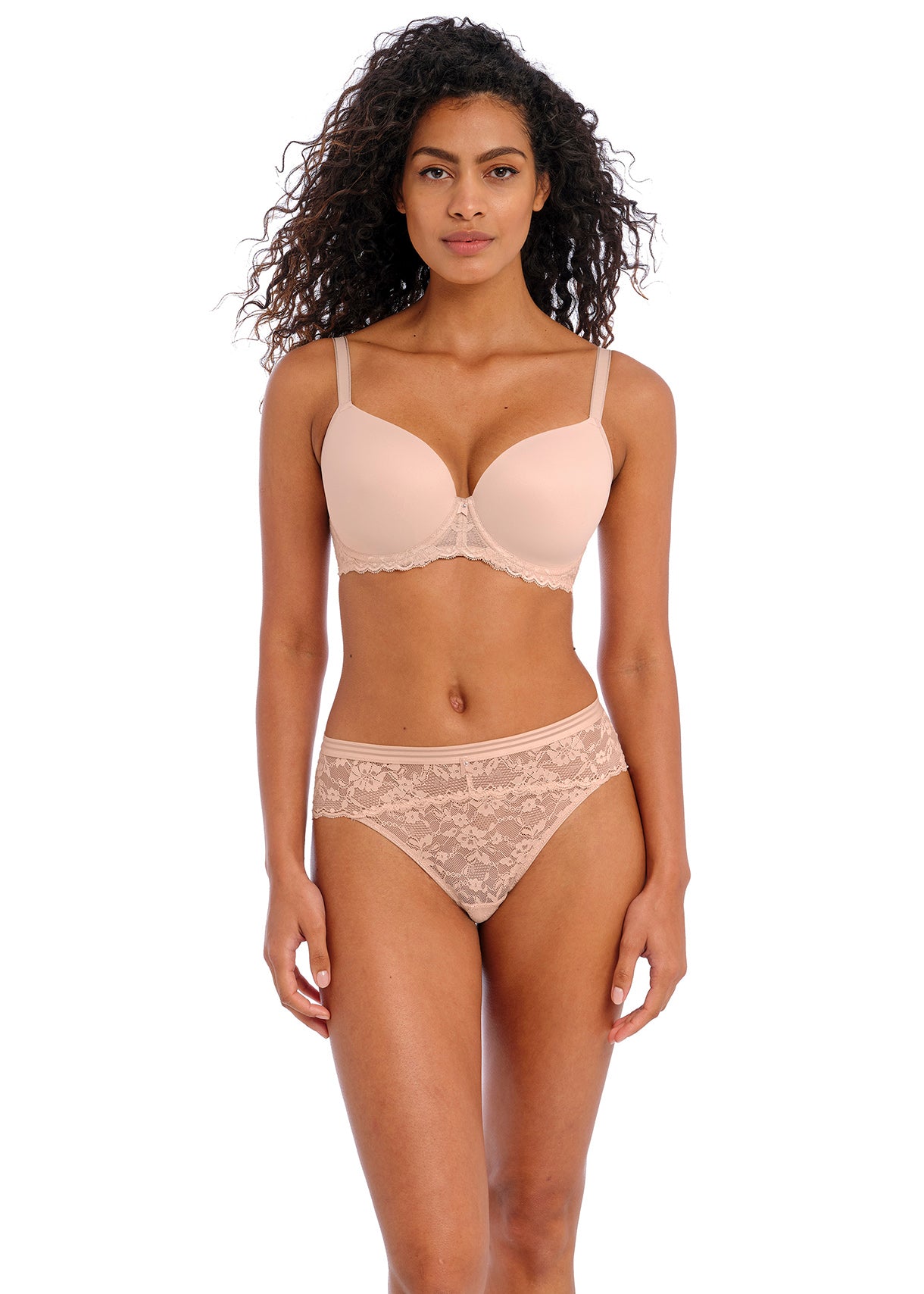 AA5450 Natural Beige - Offbeat UW Molded Demi T-Shirt Bra