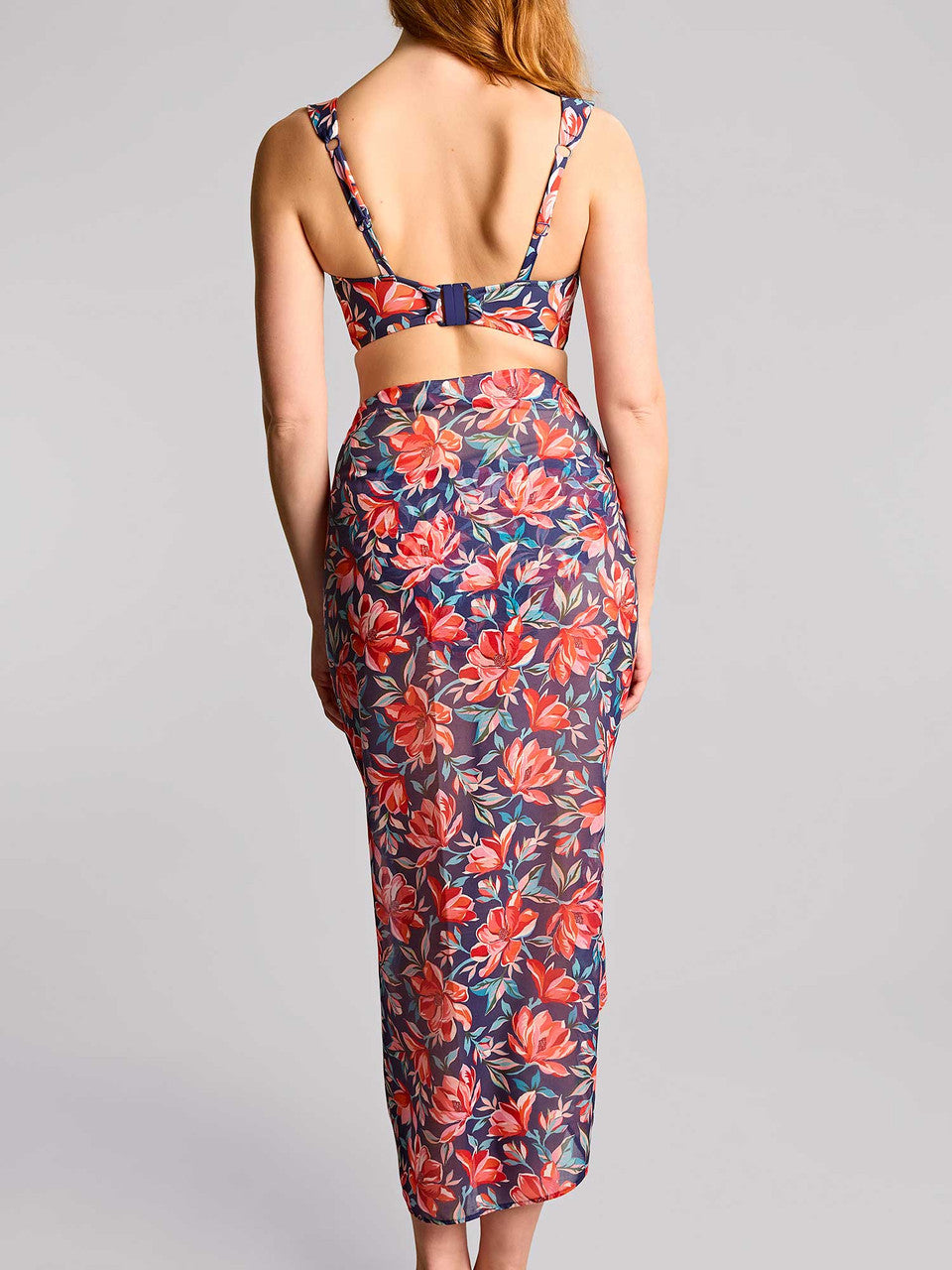 SW1728A Lilliflora Print - Aimee Sarong