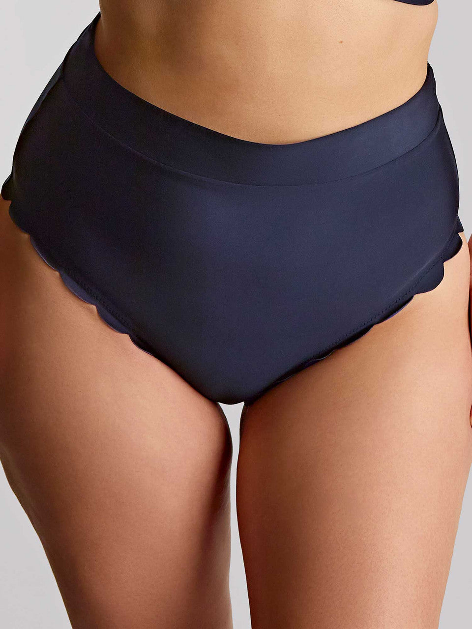 SW1755A Ink Blue - High Waist Brief