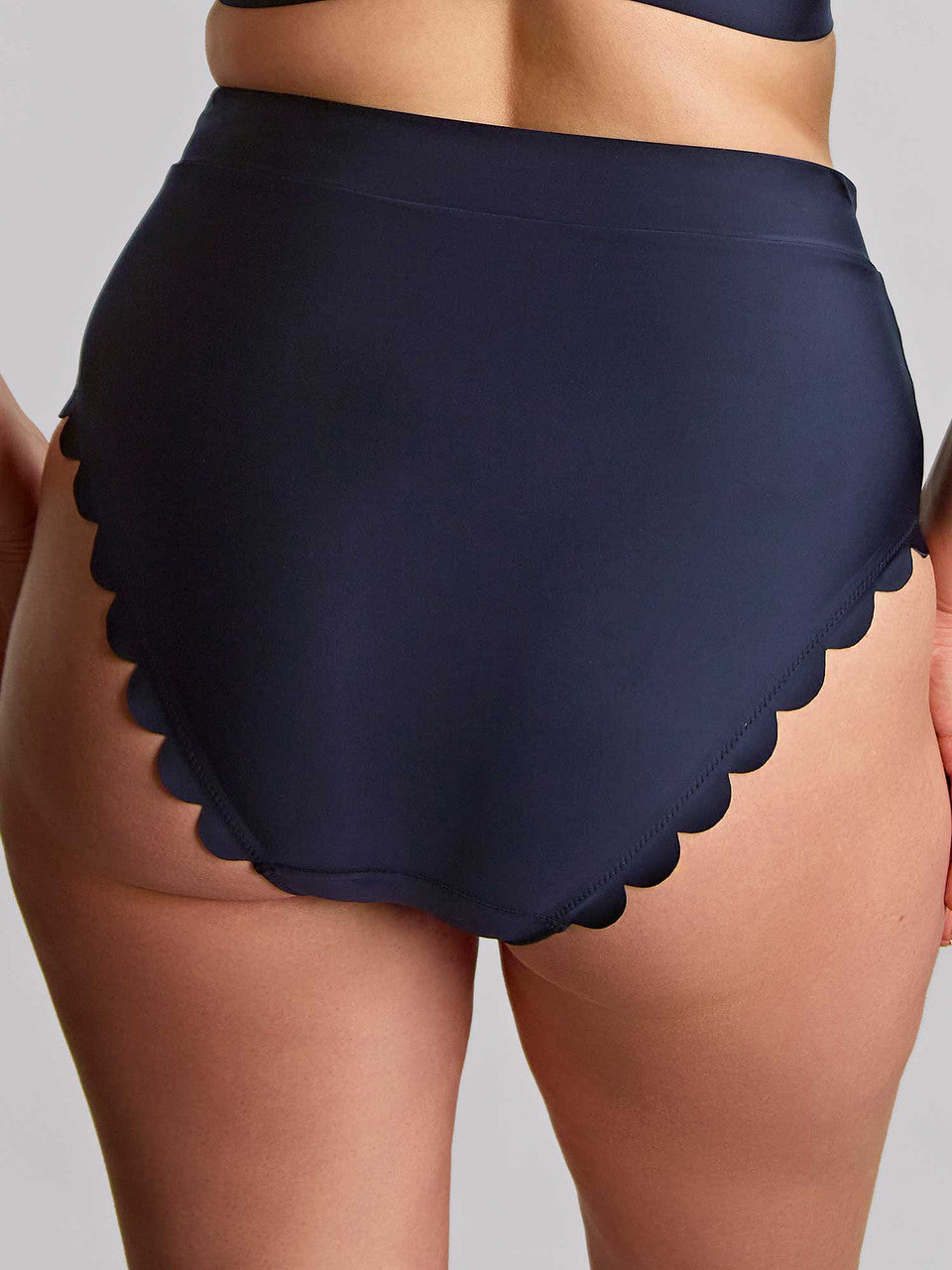 SW1755A Ink Blue - High Waist Brief