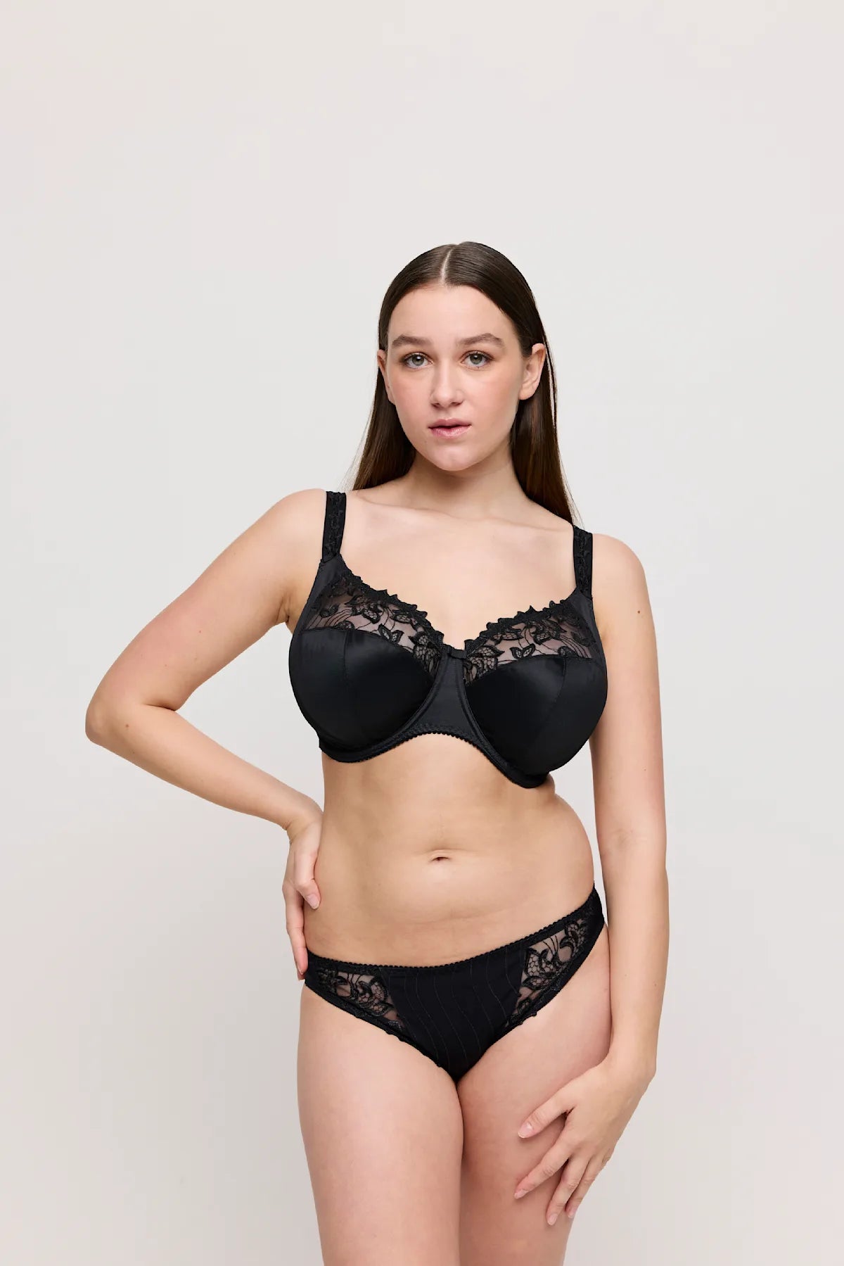 0161815 Black - Deauville Full Cup Bra I-K Cup