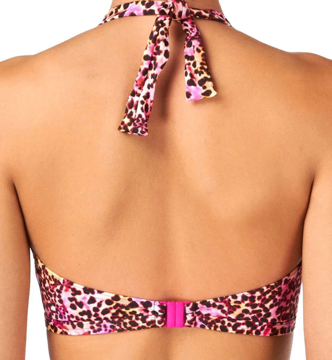 AS3320 Hot Pink - Wild Side Halter Bikini Top